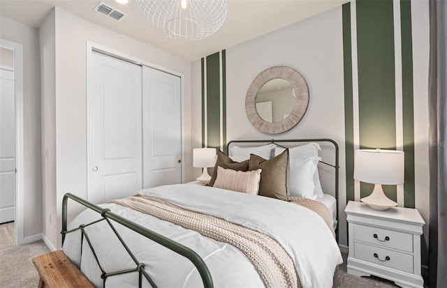 1811 Spring Shower Cir, Kissimmee, FL 34744 - bedroom featuring carpet floors, a closet, and baseboards