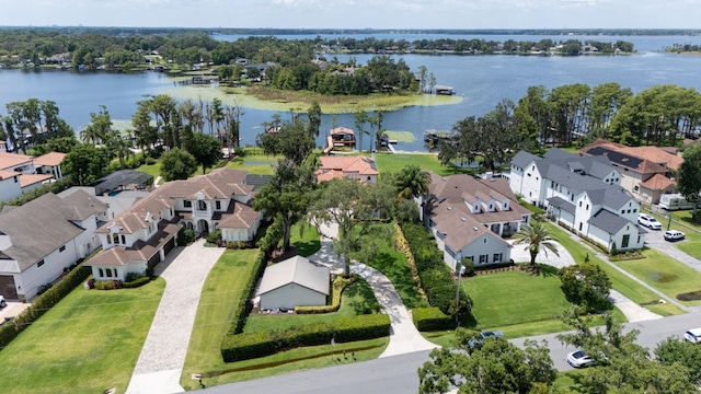 11018 Lake Butler Blvd, Windermere, FL 34786 - aerial perspective of suburban area featuring a large body of water