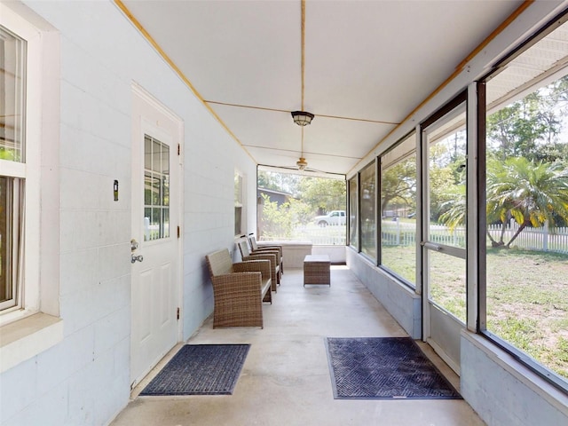 720 Meadow St, Sanford, FL 32773 - unfurnished sunroom featuring healthy amount of natural light