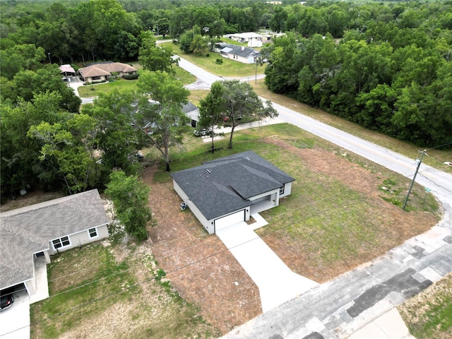 10333 N Halsey Way, Citrus Springs, FL 34434 - view from above of property