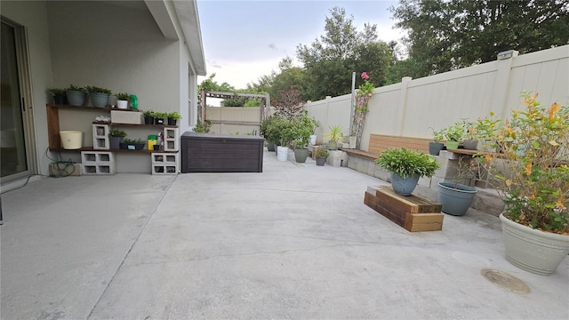 3202 Timber Hawk Cir, Ocoee, FL 34761 - fenced backyard featuring a patio