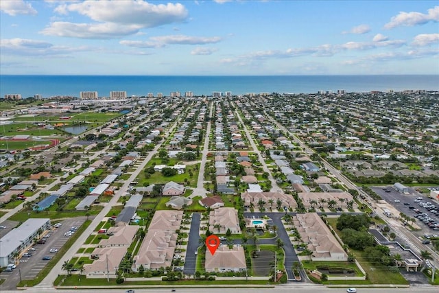 206 Islandia Ct Unit U206, Satellite Beach, FL 32937 - aerial view of property's location featuring a nearby body of water and nearby suburban area