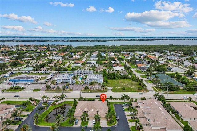 206 Islandia Ct Unit U206, Satellite Beach, FL 32937 - aerial perspective of suburban area with a nearby body of water