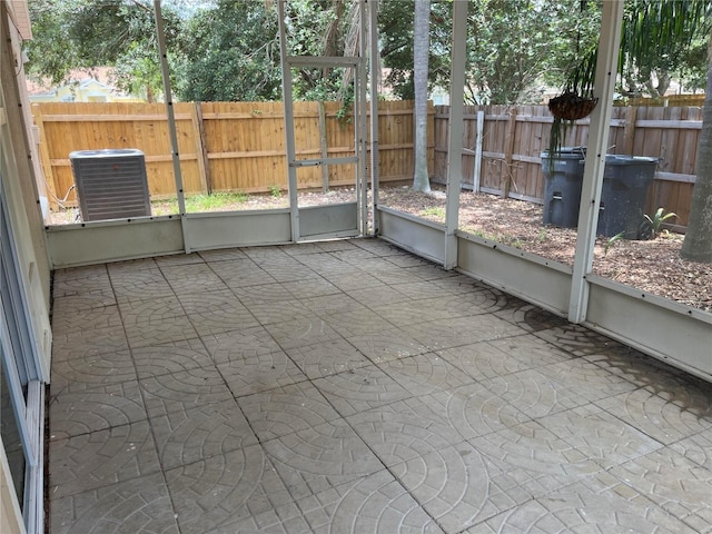 12421 Early Run Ln, Riverview, FL 33578 - view of unfurnished sunroom
