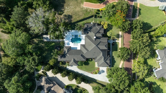 3428 Chaine Du Lac Blvd, Windermere, FL 34786 - aerial overview of property's location with a pool area