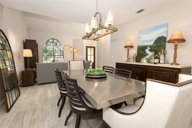 1364 Augusta National Blvd, Winter Springs, FL 32708 - dining space featuring a chandelier