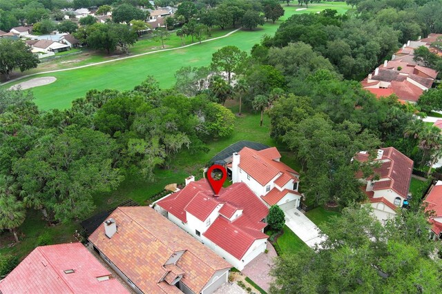 1364 Augusta National Blvd, Winter Springs, FL 32708 - aerial perspective of suburban area with a golf club