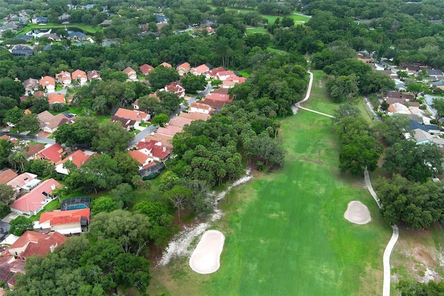 1364 Augusta National Blvd, Winter Springs, FL 32708 - aerial overview of property's location with nearby suburban area, a golf club, and a tree filled landscape