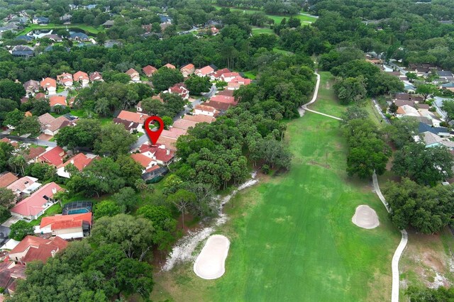1364 Augusta National Blvd, Winter Springs, FL 32708 - view of property location with nearby suburban area, a local golf course, and a tree filled landscape