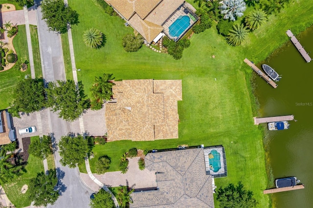 2631 Captains Ct, Kissimmee, FL 34746 - drone / aerial view of a nearby body of water and a pool