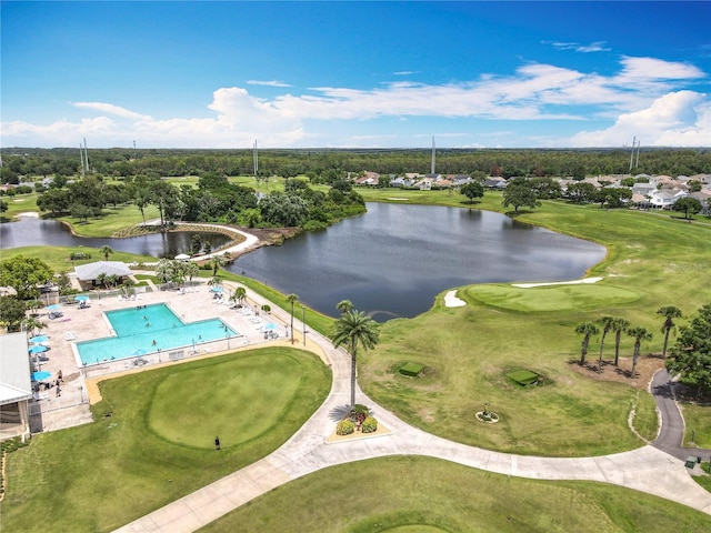 3944 Atrium Dr Unit 4, Orlando, FL 32822 - bird's eye view of a nearby body of water and a pool area