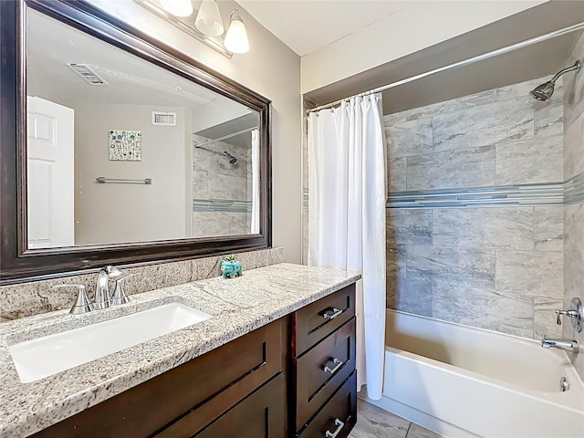 3944 Atrium Dr Unit 4, Orlando, FL 32822 - bathroom featuring vanity and shower / tub combo with curtain
