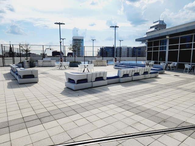 150 E Robinson St Unit 419, Orlando, FL 32801 - view of patio featuring an outdoor hangout area