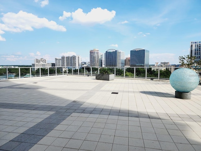 150 E Robinson St Unit 419, Orlando, FL 32801 - view of patio with a view of skyline
