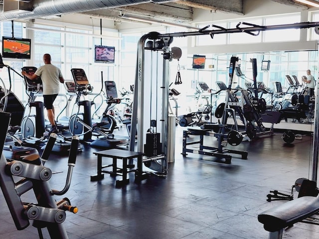 150 E Robinson St Unit 419, Orlando, FL 32801 - view of gym