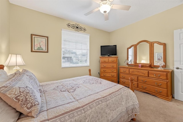 8336 SW 77th Ct, Ocala, FL 34476 - bedroom featuring carpet and ceiling fan