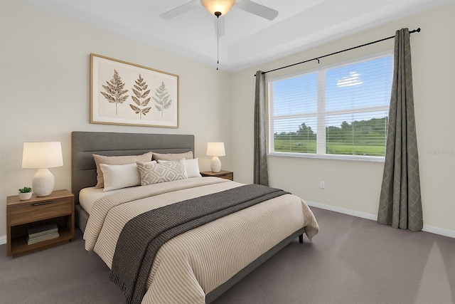 9435 Myrtle Creek Ln Unit 308, Orlando, FL 32832 - carpeted bedroom with baseboards and a ceiling fan