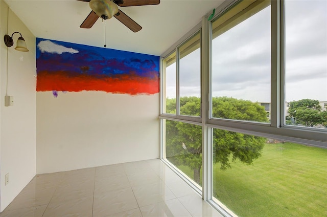 2615 NE 3rd Ct Unit 416, Boynton Beach, FL 33435 - unfurnished sunroom featuring plenty of natural light