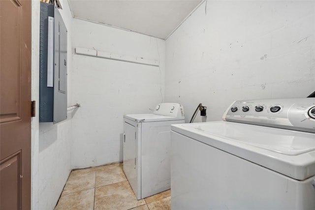 510 Peach Tree Ln, Altamonte Springs, FL 32701 - laundry area with washer and clothes dryer and electric panel