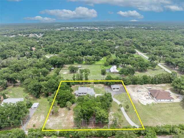 2459 Mcgregor Oaks Ln, Deland, FL 32720 - view of property location with a heavily wooded area and property parcel outlined