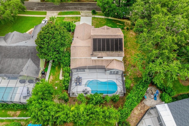 10241 Pointview Ct, Orlando, FL 32836 - aerial view of property and surrounding area featuring a pool