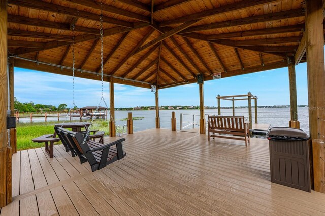 10241 Pointview Ct, Orlando, FL 32836 - dock with a water view