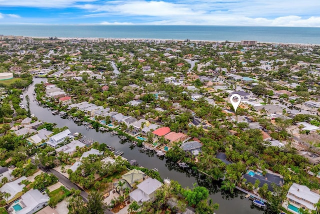 5108 Saint Albans Ave, Siesta Key, FL 34242 - view of property location featuring a nearby body of water and nearby suburban area