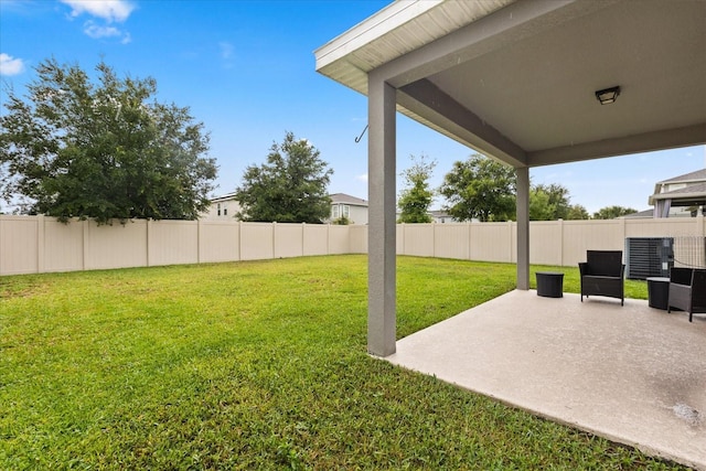 17416 Painted Leaf Way, Clermont, FL 34714 - view of yard with a patio and cooling unit