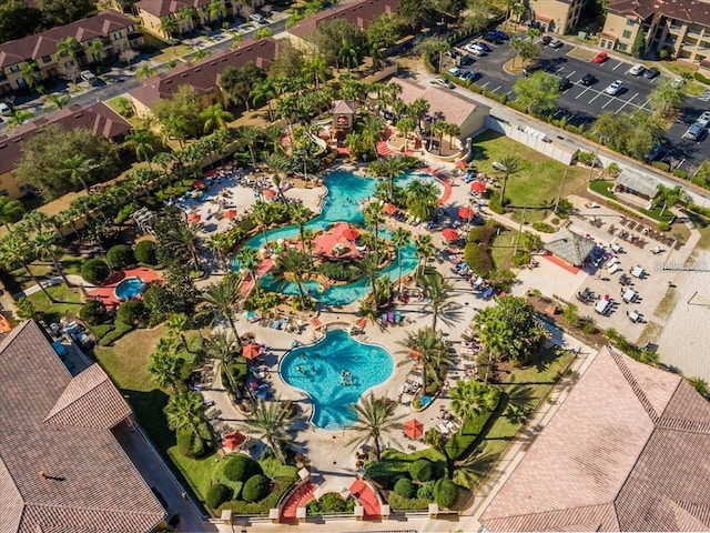 3214 Calabria Ave, Davenport, FL 33897 - bird's eye view of a pool