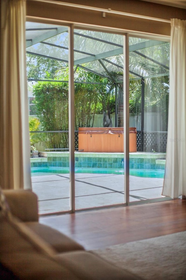 3307 Kentshire Blvd, Ocoee, FL 34761 - doorway featuring wood finished floors