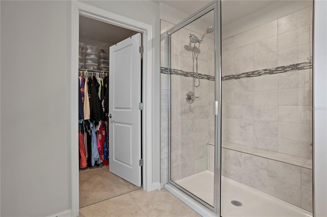 2168 Aibonito Cir, Clermont, FL 34711 - full bath with a stall shower and a spacious closet