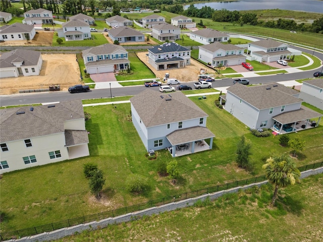 2168 Aibonito Cir, Clermont, FL 34711 - aerial view of residential area with a large body of water