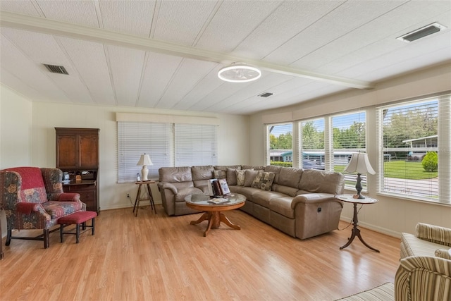 142 Florence Blvd, Debary, FL 32713 - living room featuring light wood-style floors and baseboards