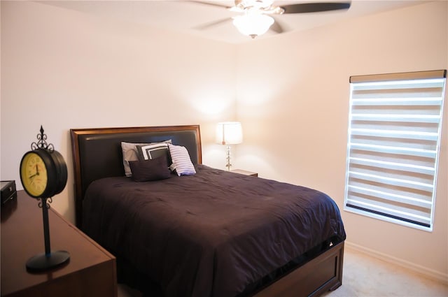 130 Claire Ln, Davenport, FL 33837 - bedroom featuring light colored carpet and ceiling fan