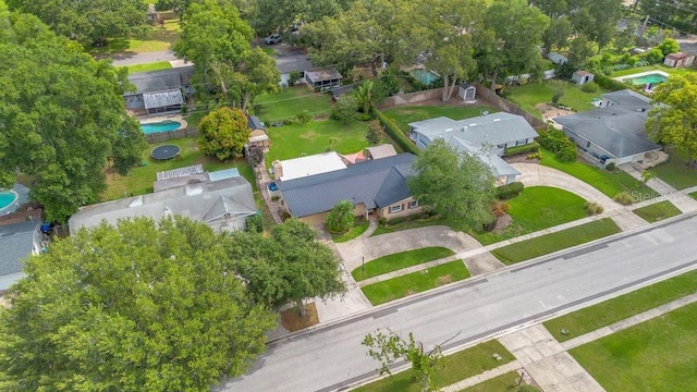 3405 Werber St, Orlando, FL 32806 - aerial view of residential area with a pool