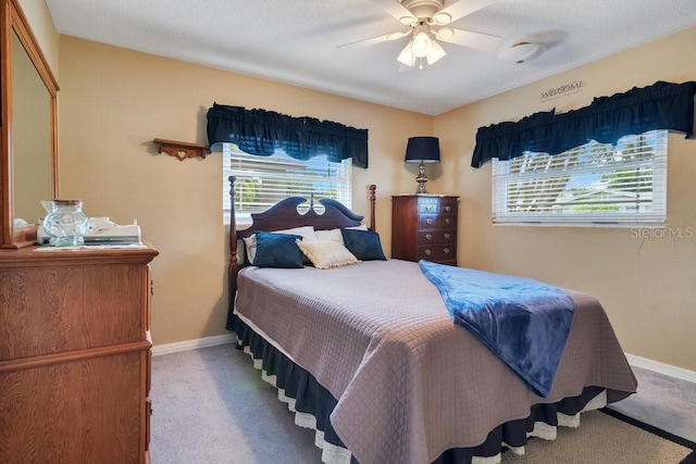 3405 Werber St, Orlando, FL 32806 - bedroom with carpet floors, multiple windows, and baseboards