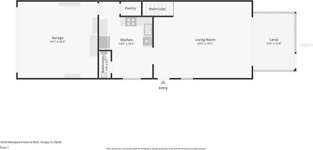 10124 Westpark Preserve Blvd, Tampa, FL 33625 - property floor plan