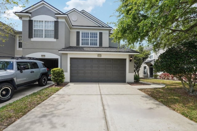 10124 Westpark Preserve Blvd, Tampa, FL 33625 - traditional-style home featuring stucco siding, concrete driveway, and an attached garage
