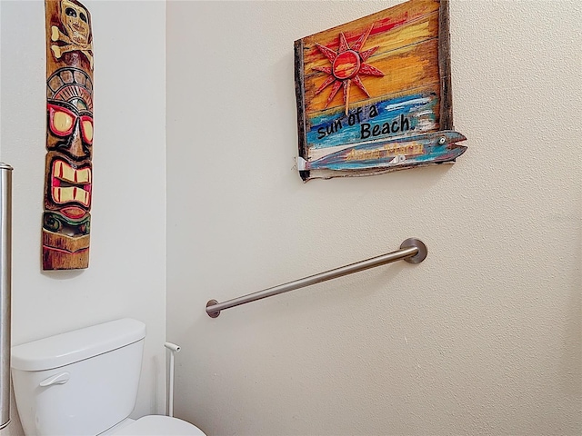 bathroom with toilet