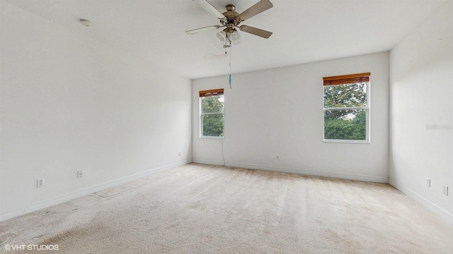 579 Setting Sun Dr, Winter Garden, FL 34787 - carpeted spare room featuring ceiling fan, a smoke detector, and baseboards