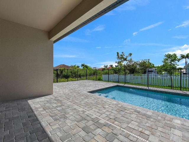 9257 King Hill St, Port Charlotte, FL 33981 - view of pool with a patio and a fenced backyard