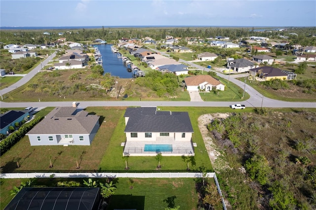 9257 King Hill St, Port Charlotte, FL 33981 - view of property location with nearby suburban area and a nearby body of water