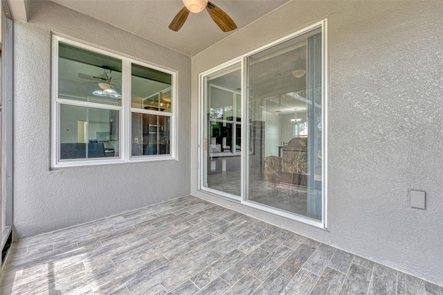 2681 Cabernet Cir, Ocoee, FL 34761 - wooden deck with a ceiling fan