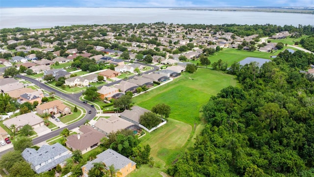 2681 Cabernet Cir, Ocoee, FL 34761 - aerial overview of property's location featuring a large body of water and nearby suburban area