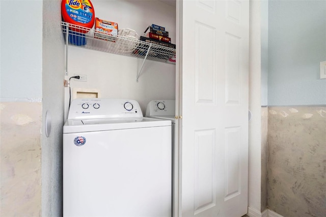 135 Florida Blvd, Crystal Beach, FL 34681 - laundry room with hookup for a washing machine