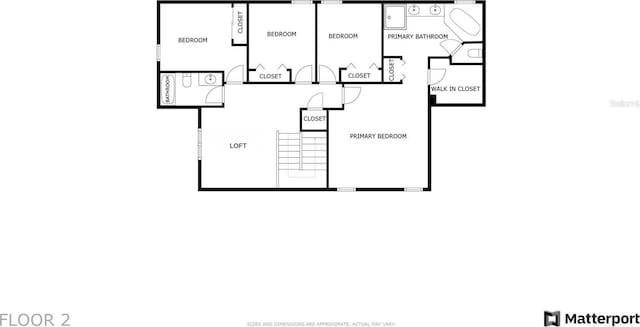 3426 Schoolhouse Rd, Harmony, FL 34773 - view of property floor plan
