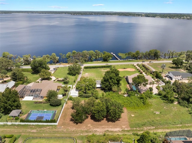 12130 Lakeshore Dr, Clermont, FL 34711 - aerial view of property and surrounding area featuring a large body of water