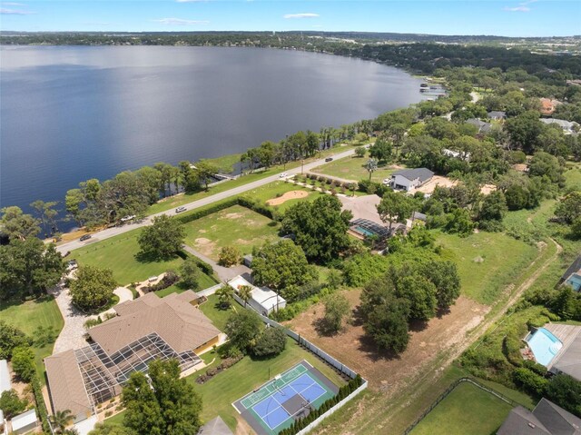 12130 Lakeshore Dr, Clermont, FL 34711 - drone / aerial view of a nearby body of water