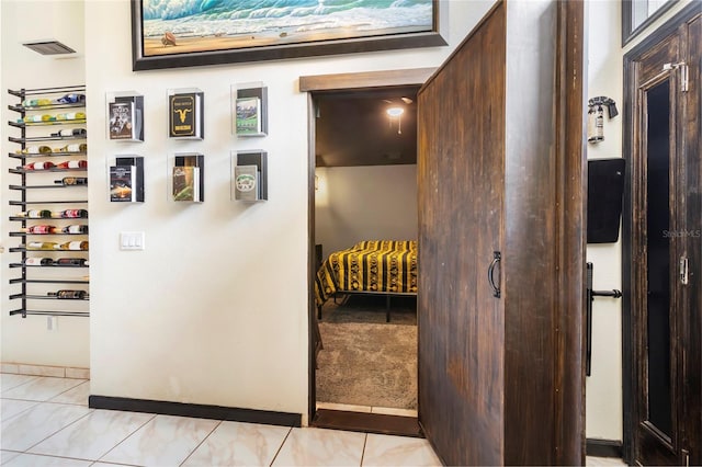 9774 Bohart Ct, Orlando, FL 32836 - hall with light tile patterned floors