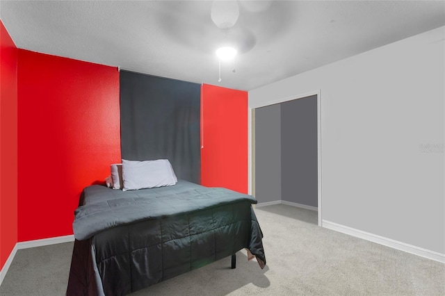 9774 Bohart Ct, Orlando, FL 32836 - bedroom featuring carpet and a ceiling fan